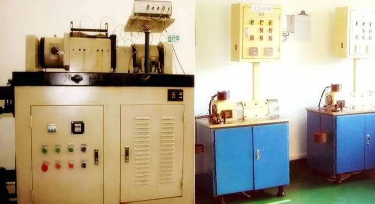 Bearing fatigue life testing machine